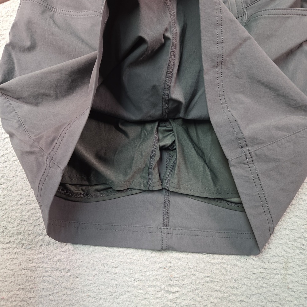 Eddie Bauer Adventurer 2.0 Skort Skirt Womens 10 Gray Stretch Performance Hiking - Picture 4 of 15